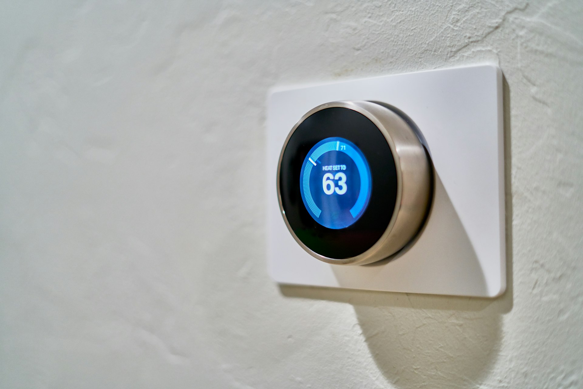 Smart climate control thermostat and zoned HVAC installation in a Littleton Denver home