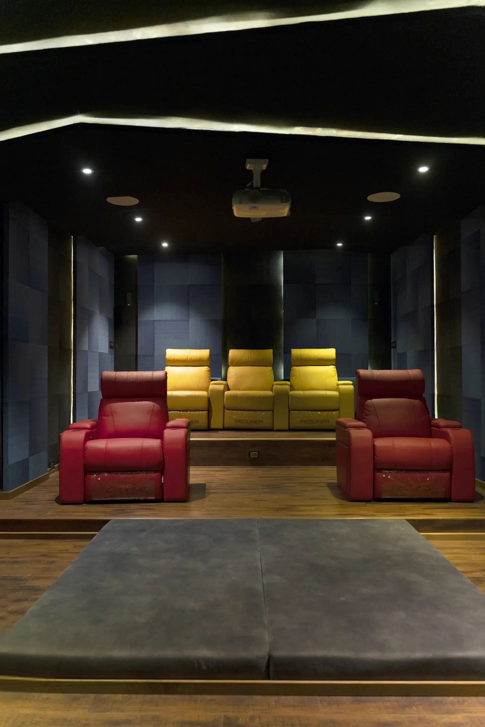 Custom home theater entertainment experience
